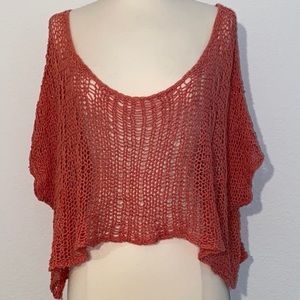 Open knit Free People top